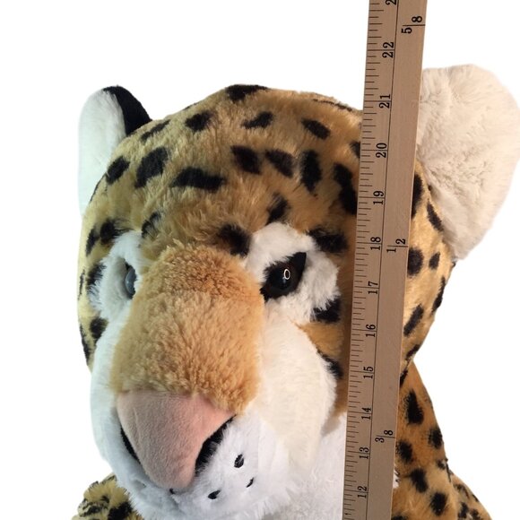 Walmart XL Leopard Plush 21" Sitting Stuffed Animal Toy Cheetah Jaquar - Picture 9 of 9